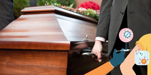 Personal funerario clama por urgente vacunación