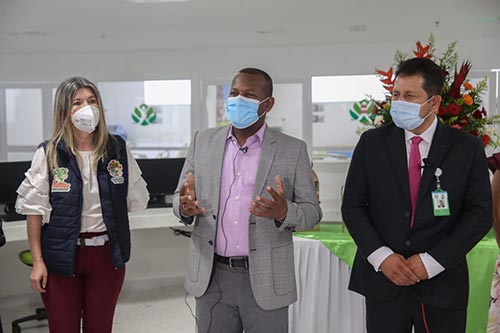 Entrega de nuevos cubículos de unidades de cuidados intensivos en el Cauca