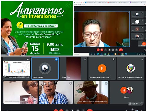 Con ejercicios de participación ciudadana se da paso al capítulo independiente de inversiones del SGR en el Cauca