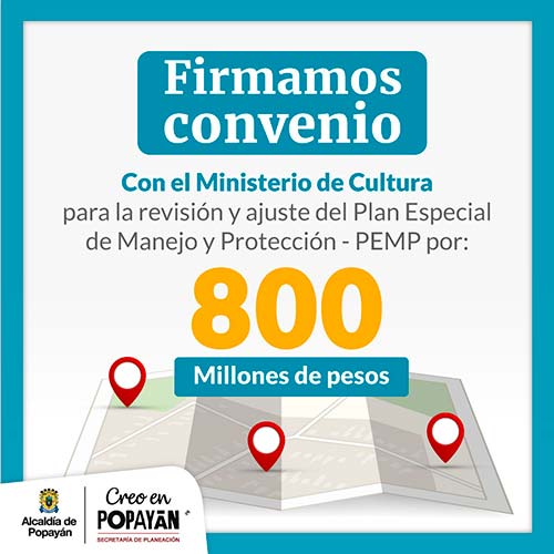 Administración Municipal le apuesta a la reactivación económica a través del Patrimonio Cultural