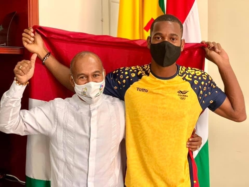 Jean Carlos Mina representará a Puerto Tejada y el Cauca en Tokio Jean Carlos Mina representará a Puerto Tejada y el Cauca en Tokio
