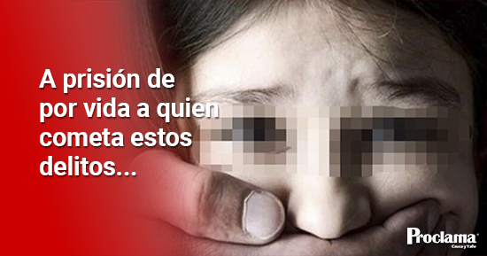 Sancionan cadena perpetua para violadores de niños en Colombia Sancionan cadena perpetua para violadores de niños en Colombia