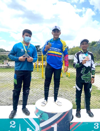 Cauca imparable en la III Válida Copa Nacional de BMX 2021