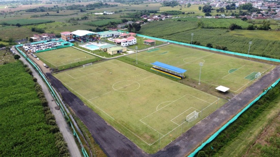 Inauguran Complejo Deportivo Yerry Mina en Guachené Inauguran Complejo Deportivo Yerry Mina en Guachené