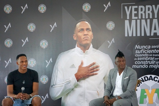 Inauguran Complejo Deportivo Yerry Mina en Guachené Inauguran Complejo Deportivo Yerry Mina en Guachené