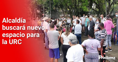 Comunidad de Ciudad 2000 rechaza la nueva ubicación de la URC