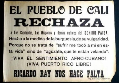 El pueblo de Cali rechaza a Los Graduados, Los Hispanos... El pueblo de Cali rechaza a Los Graduados, Los Hispanos...
