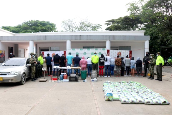Golpe a banda dedicada al tráfico de estupefacientes en Quilichao Golpe a banda dedicada al tráfico de estupefacientes en Quilichao