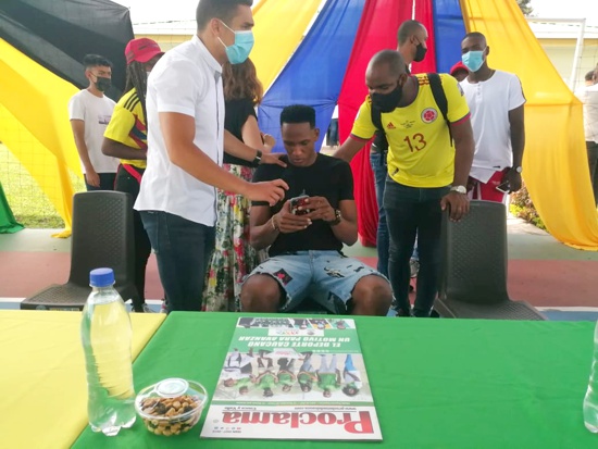 Inauguran Complejo Deportivo Yerry Mina en Guachené Inauguran Complejo Deportivo Yerry Mina en Guachené
