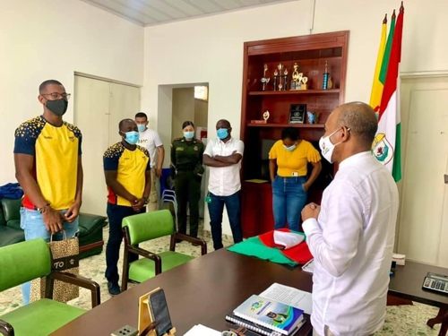 Jean Carlos Mina representará a Puerto Tejada y el Cauca en Tokio Jean Carlos Mina representará a Puerto Tejada y el Cauca en Tokio