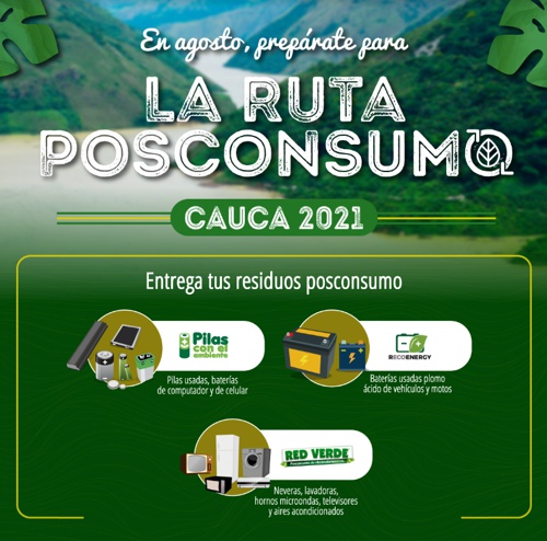 Únete a la Ruta Posconsumo del norte del Cauca Únete a la Ruta Posconsumo del norte del Cauca