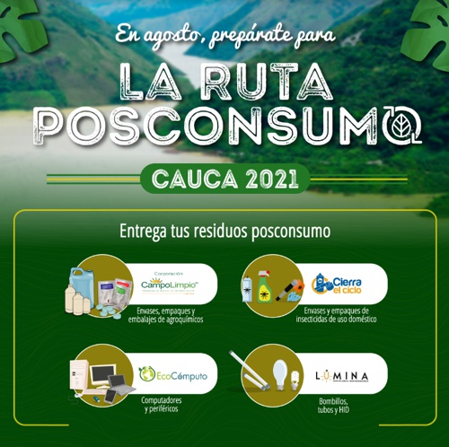Únete a la Ruta Posconsumo del norte del Cauca Únete a la Ruta Posconsumo del norte del Cauca