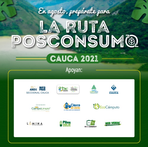¡Llega al Cauca la octava jornada de Posconsumo! ¡Llega al Cauca la octava jornada de Posconsumo!