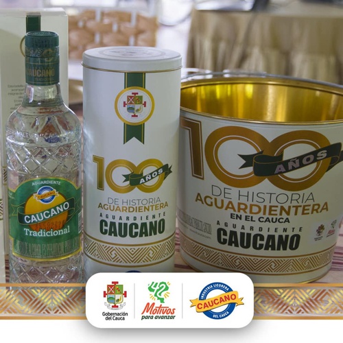 Licorera del Cauca festejó 100 años de historia aguardientera Licorera del Cauca festejó 100 años de historia aguardientera