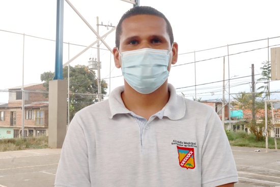Mauricio Reina, funcionario de la Alcaldía de Santander de Quilichao