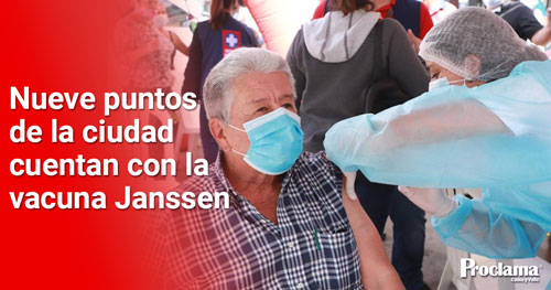 Mayores de 50 se podrán vacunar con una sola dosis de Janssen