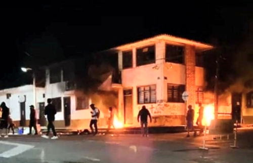 Por protesta se suspendió sesión del Concejo en Timbío