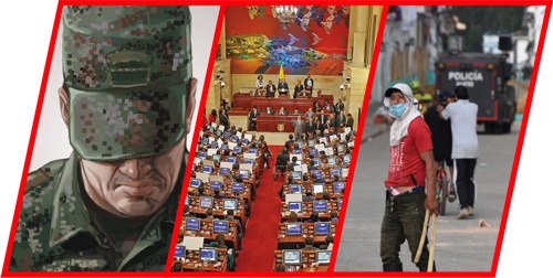 Tareas inmediatas - Ejército - Congreso - Policía