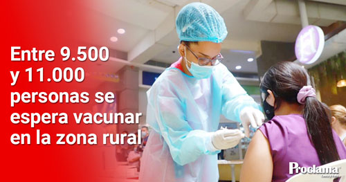 Vacunación contra el covid - 19 podría ser a domicilio en zonas rurales