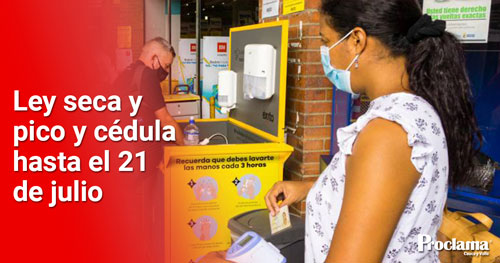 Vuelven las medidas de ley seca y pico y cédula a Santiago de Cali