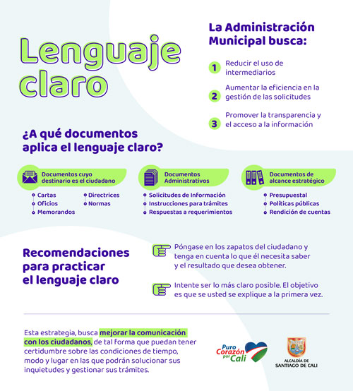 Alcaldía de Cali fortalece el acceso a la información con el Lenguaje Claro
