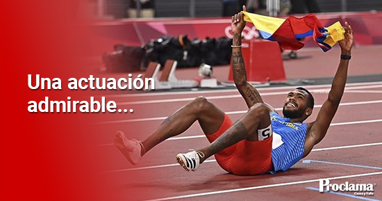 ¡Anthony Zambrano logró medalla de plata en Tokio!
