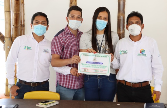 CRC entregó proyecto piloto para incentivar cátedra de educación ambiental en Balboa