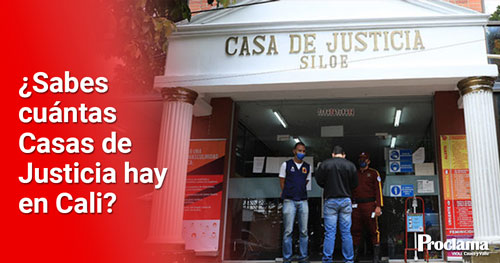 Casas de justicia en Cali atienden casos de manera gratuita