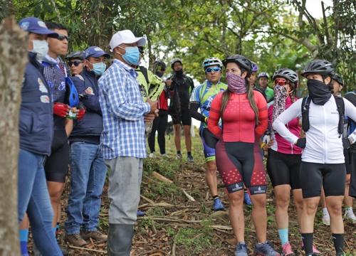 En bici por el Cauca, deporte y agricultura en un mismo lugar