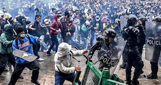 La inseguridad en Bogotá - Protestas La inseguridad en Bogotá - Protestas