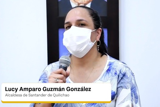 Lucy Amparo Guzmán González, alcaldesa de Santander de Quilichao Lucy Amparo Guzmán González, alcaldesa de Santander de Quilichao
