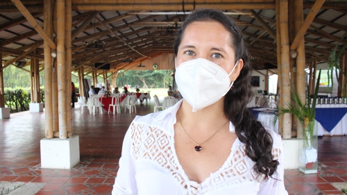 Lyanne Orozco, coordinadora de Promoción y Desarrollo de la Cámara de Comercio del Cauca