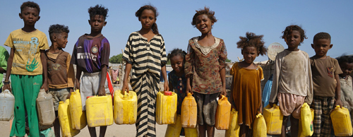 Millones de niños amenazados por cambio climático