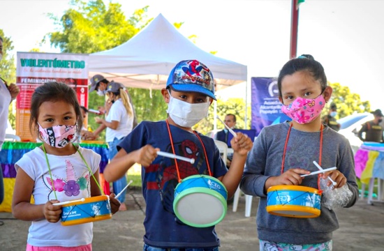 Administración Municipal beneficia cerca de 200 niños de La Rejoya con Miniferia de Servicios