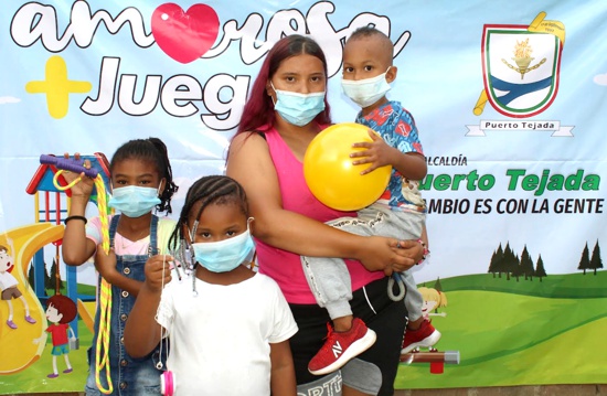 Puerto Tejada retoma los juegos tradicionales para promover una crianza amorosa