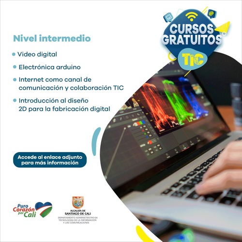 Inscríbete en la quinta convocatoria de cursos digitales gratuitos