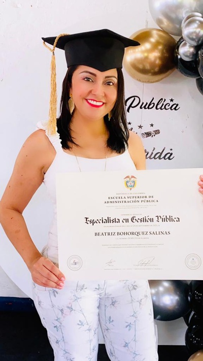 Beatriz Bohórquez: Nueva Especialista en Gestión Pública Beatriz Bohórquez: Nueva Especialista en Gestión Pública