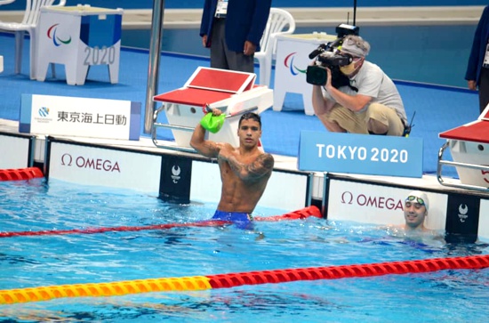 Carlos Daniel Serrano, medallista paralímpico en Tokio Carlos Daniel Serrano, medallista paralímpico en Tokio