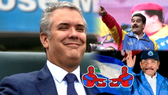 Colombia igual que Venezuela y Nicaragua