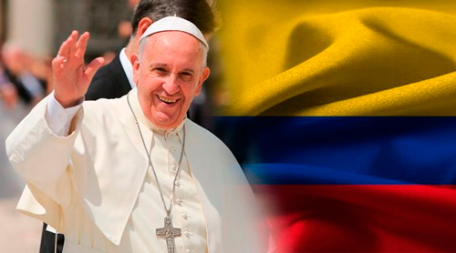 Con aplausos y cantos Colombia recibió hace 4 años al Papa Francisco