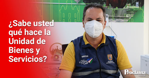 Conozca las acciones que adelanta la Unidad de Bienes y Servicios de Cali
