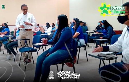 Fortalecimiento empresarial para vendedores de la Lotería del Cauca