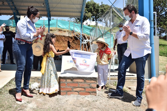 Inauguran dos polideportivos y 19 tramos de vías en Quilichao Inauguran dos polideportivos y 19 tramos de vías en Quilichao