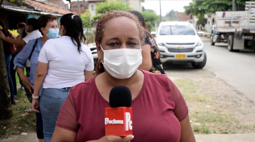 Katy Lorena Zapata, presidenta de la junta de acción comunal del barrio Niza - Santander de Quilichao Katy Lorena Zapata, presidenta de la junta de acción comunal del barrio Niza - Santander de Quilichao
