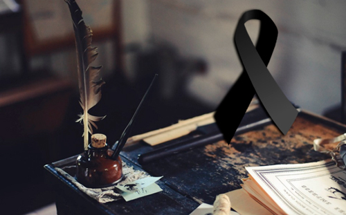 Luto literario nacional