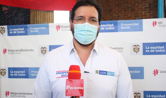 Pierre García Jacquier, subdirector general de Programas y Proyectos del Departamento para la Prosperidad Social.