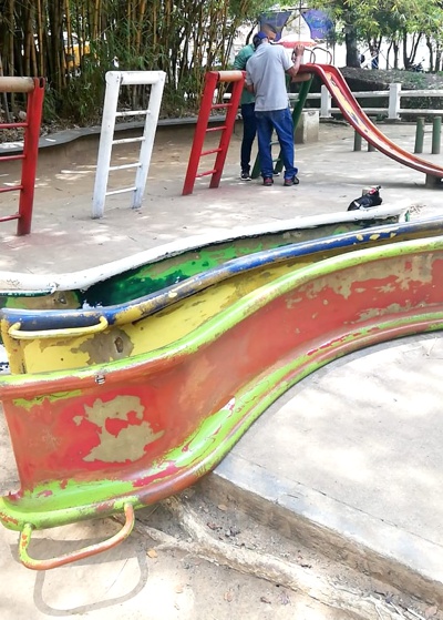 Recuperan parque infantil en Santander de Quilichao. Recuperan parque infantil en Santander de Quilichao.