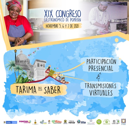 Se aproxima la fiesta de saberes y sabores en Popayán - Congreso Gastronómico de Popayán 2021 Se aproxima la fiesta de saberes y sabores en Popayán - Congreso Gastronómico de Popayán 2021