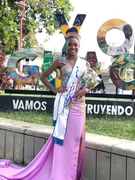 Alexa Chará Lasso - Miss Afro Colombia 2021