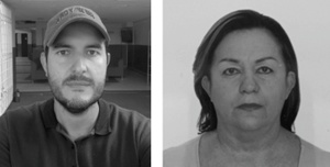 Antonio José Palacio Ibrahim y su suegra Patricia Núñez